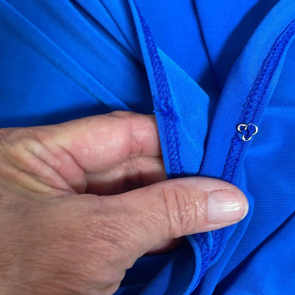 NWT N.Y. Collection Jumpsuit Navy Blue - Picture 12 of 12